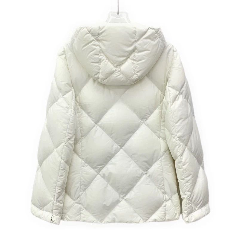 Prada Prada White diamond-shaped plaid triangle label hooded zip Size US XXS / EU 40 - 2 Thumbnail