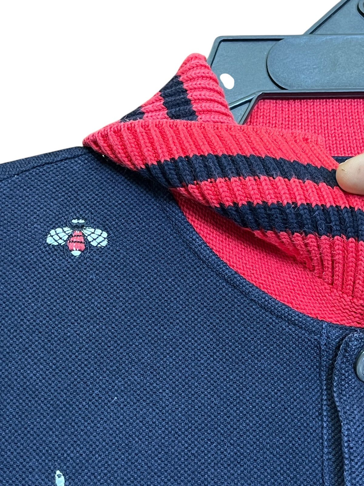 Gucci GUCCI EMBROIDERY LOGO-ALESSANDRO MICHELE POLO SHIRT Size US S / EU 44-46 / 1 - 4 Thumbnail
