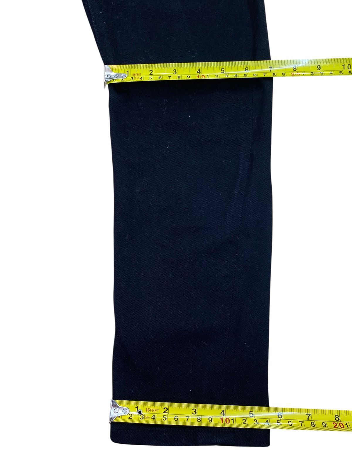 Dsquared2 Dsquared2 Slim Fit Twist Leg Style Black Jeans Size US 35 - 8 Thumbnail