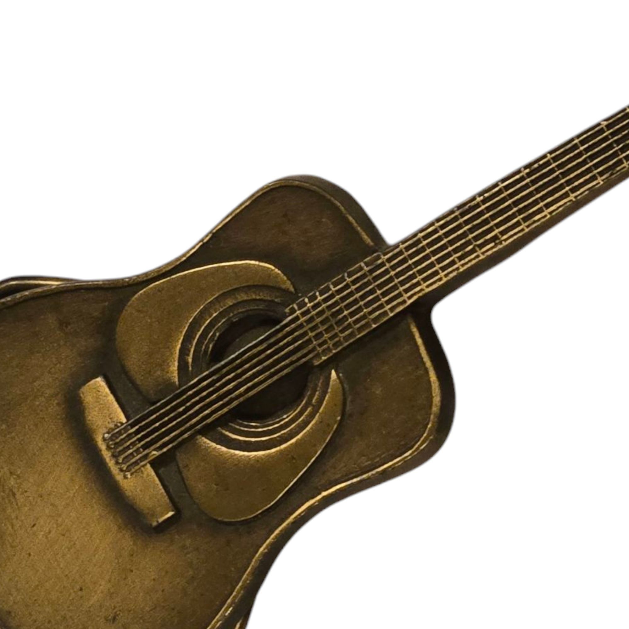 Other Acoustic Guitar Belt Buckle Vintage 1979 Music Musician West Size ONE SIZE - 9 Thumbnail