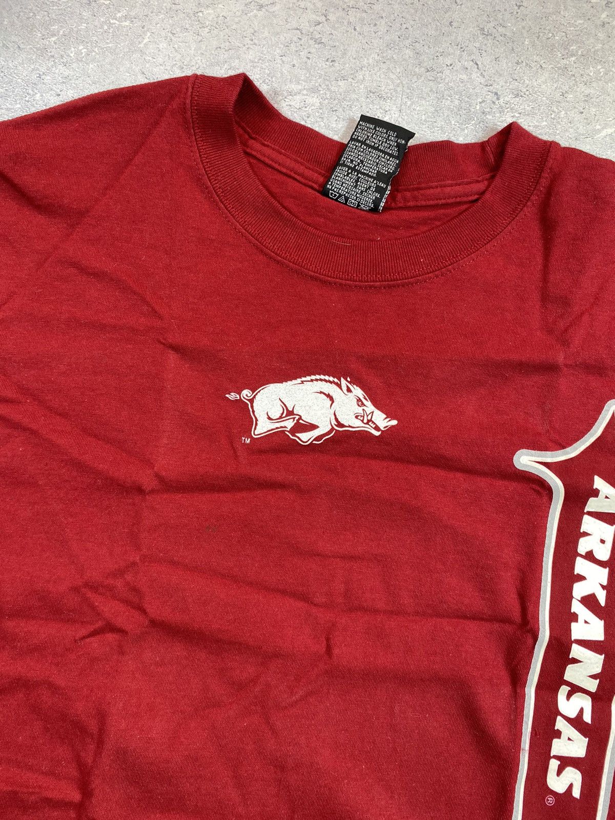 NFL × Vintage Vintage Arkansas Razorbacks Men’s T-shirt Size Medium Size US M / EU 48-50 / 2 - 3 Thumbnail