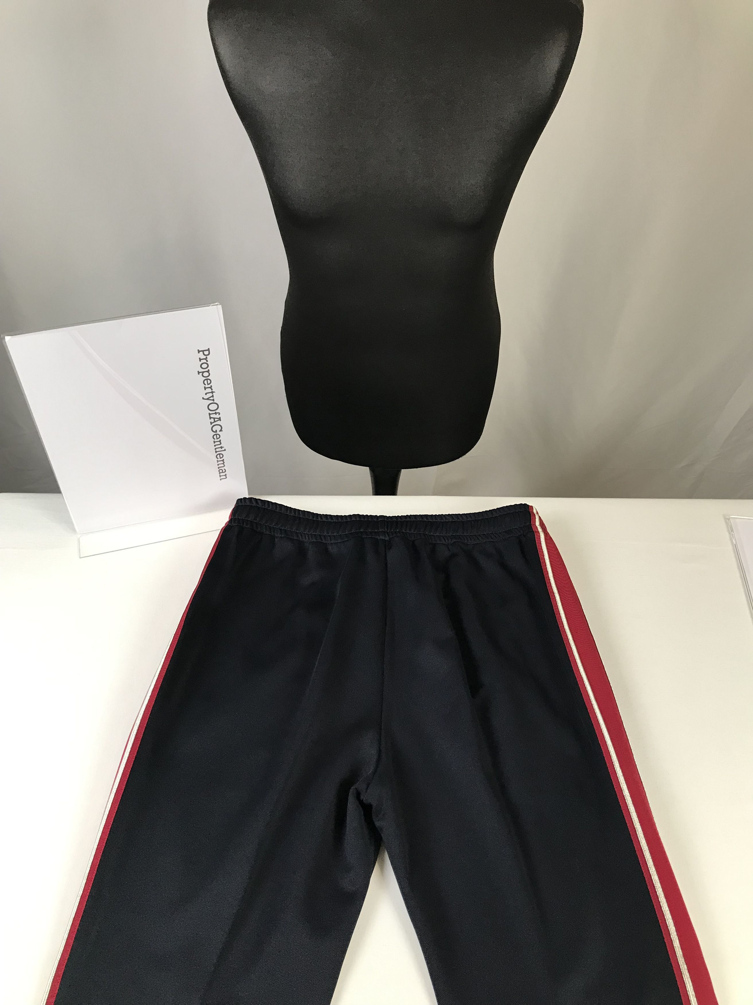 Gucci Men's Gucci Navy Trousers With Red Stripes Size US 32 / EU 48 - 3 Thumbnail