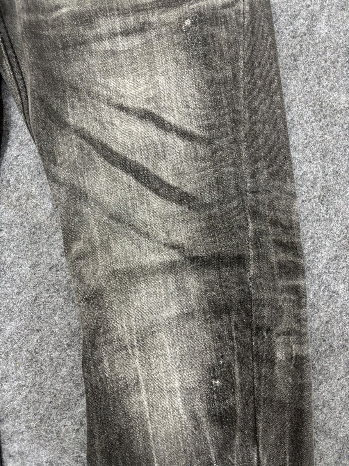 Japanese Brand 💥Twisted Leg💥Back Vtg Trim Co Sick Fades Mild Denim F668 Size US 34 / EU 50 - 11 Thumbnail