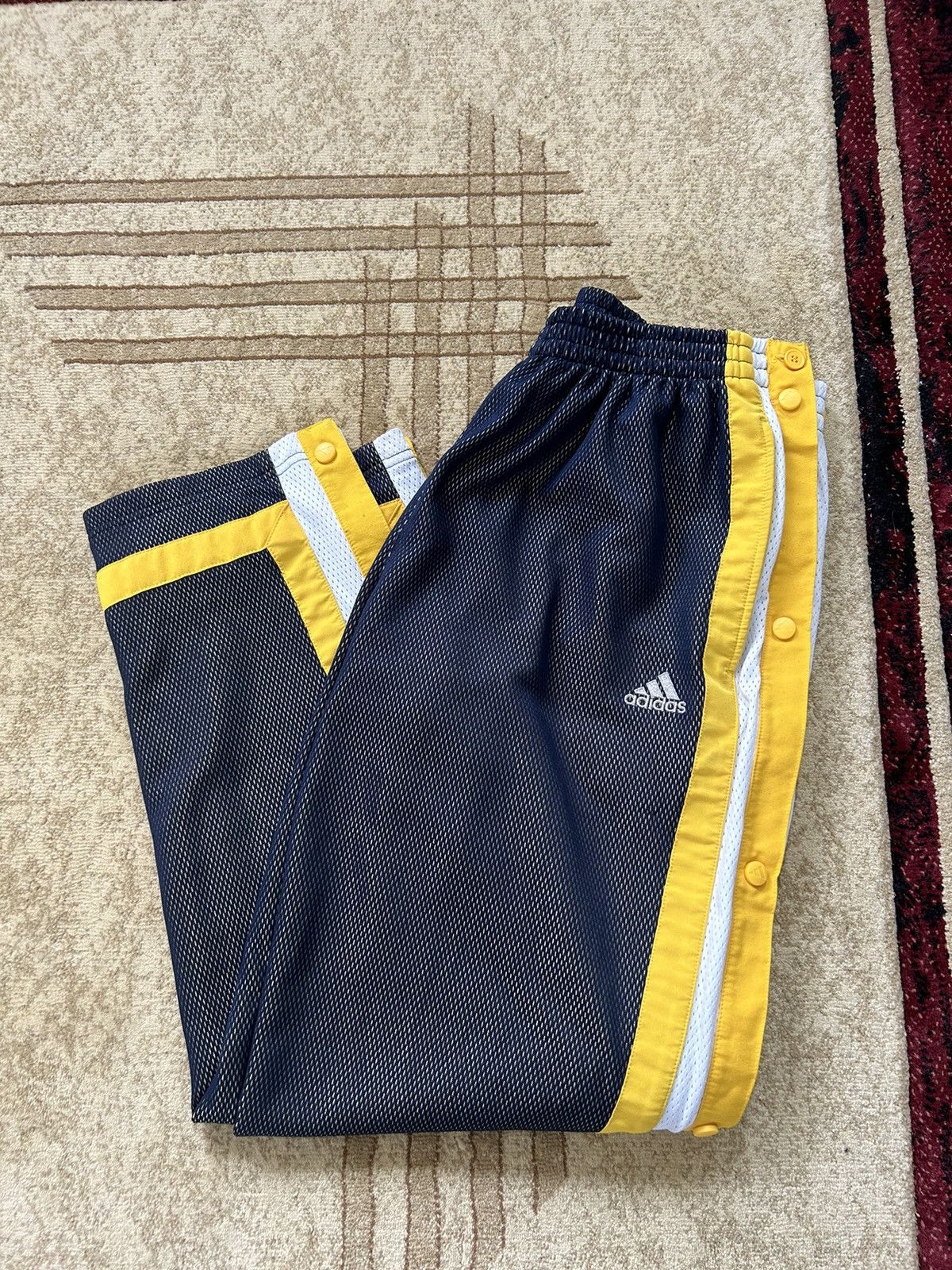 Adidas Vintage 90s Adidas Basketball Retro Track Suit Size US 34 / EU 50 - 10 Thumbnail