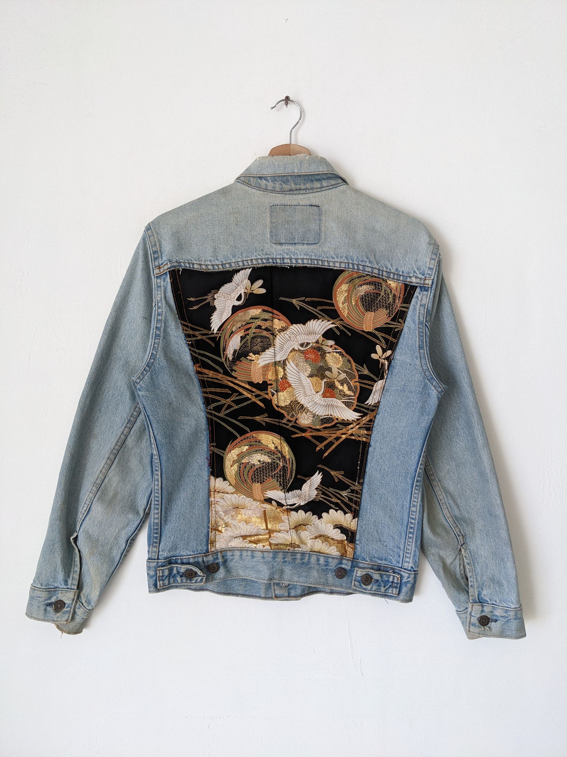 Japanese Brand × Levi's × Vintage Vintage Levis Denim Jacket Custom Made Size US S / EU 44-46 / 1 - 1 Thumbnail