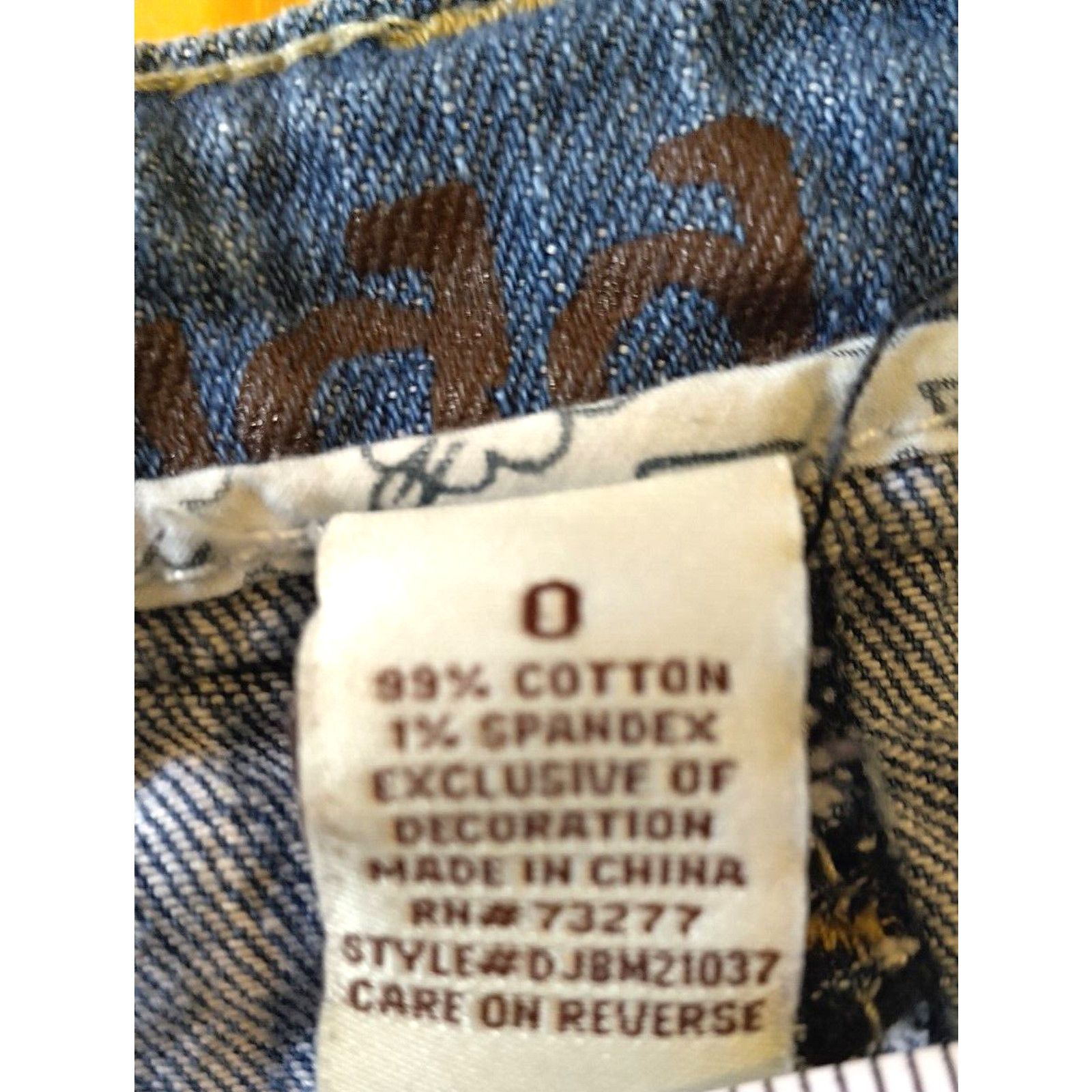 Other Mudd Denim Shorts Women Juniors SZ 0 Blue Distressed Frayed Size 25" / US 0 / IT 36 - 3 Thumbnail