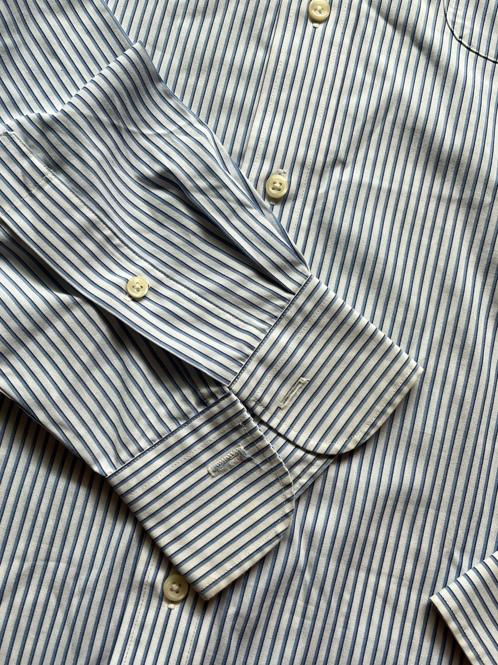 Polo Ralph Lauren Lauren Ralph Lauren Sz 16 1/2 L Shirt Fitted Made in Vietnam Size US L / EU 52-54 / 3 - 10 Thumbnail