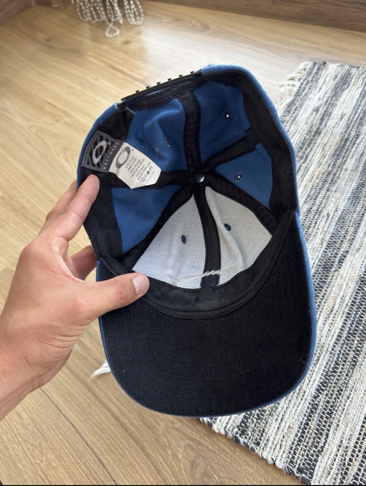 Oakley Oakley Vintage Software Rare Blue Baseball Classic Cap Hat Size ONE SIZE - 9 Thumbnail