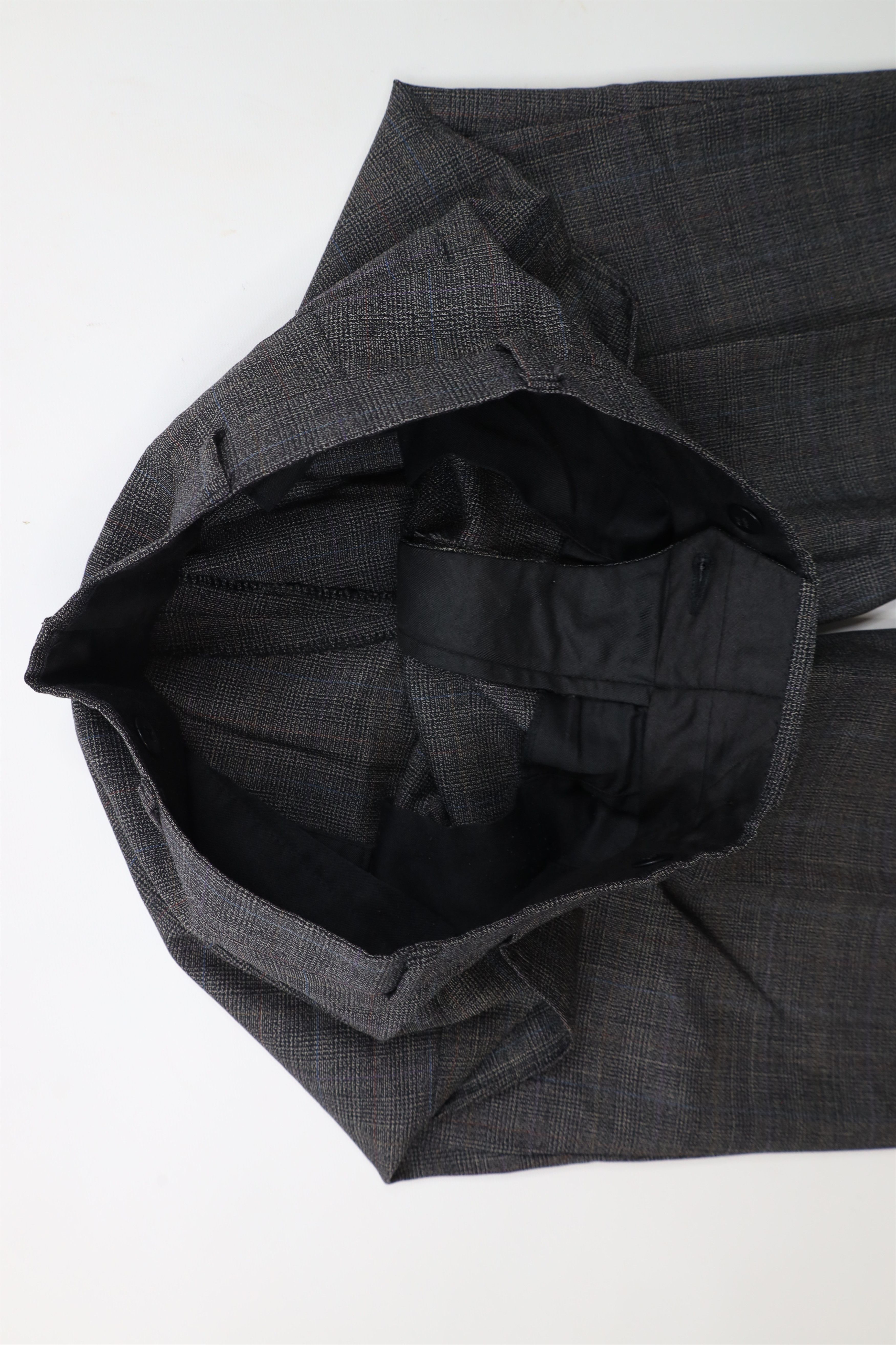 Vintage Vintage 70s Streetwear Pleated Wide Leg Chino Pants Plaid Size US 31 - 6 Thumbnail
