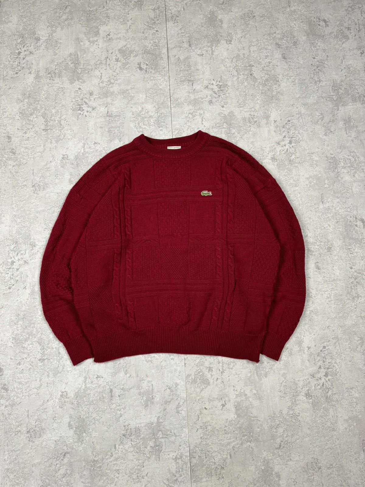Lacoste Vintage Lacoste Y2K Sweater Size 7 Size US L / EU 52-54 / 3 - 1 Thumbnail