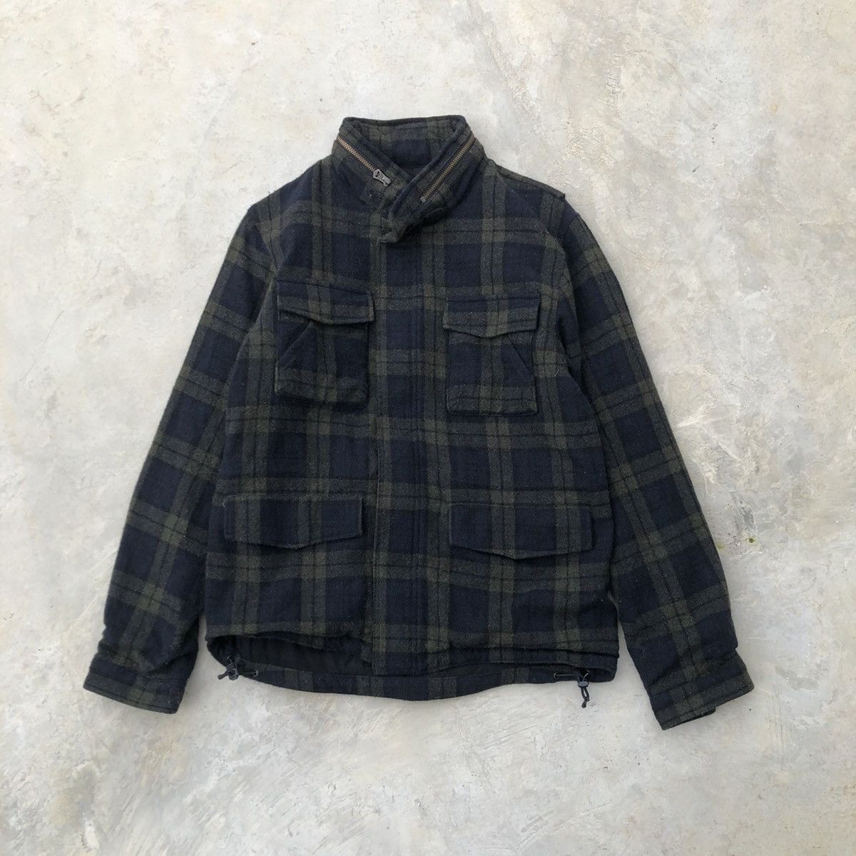 GOODENOUGH GOODENOUGH x Resonate Checkered Utility Wool Jacket Size US M / EU 48-50 / 2 - 1 Thumbnail