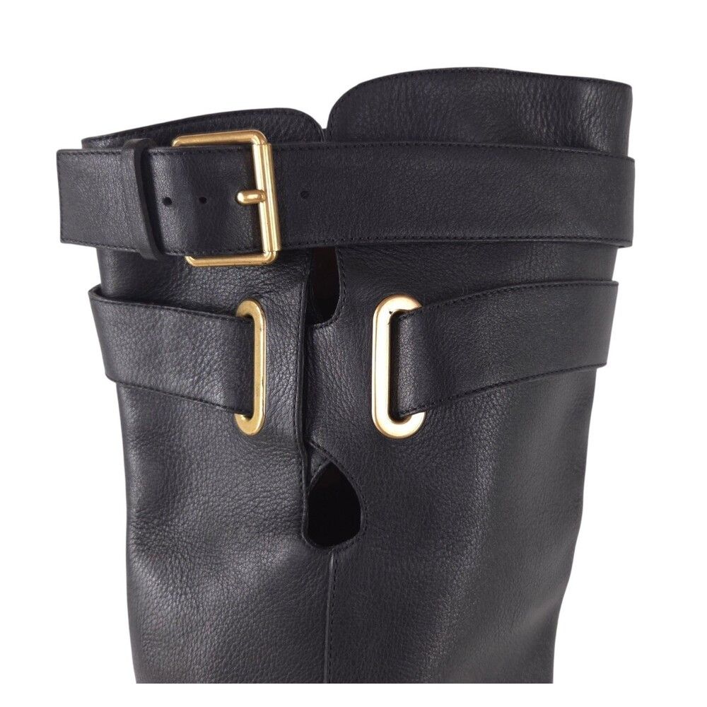 Valentino Valentino Garavani Rockstud V-Logo Tall Boots US 9.5 EU 39.5 Size US 9.5 / IT 39.5 - 5 Thumbnail