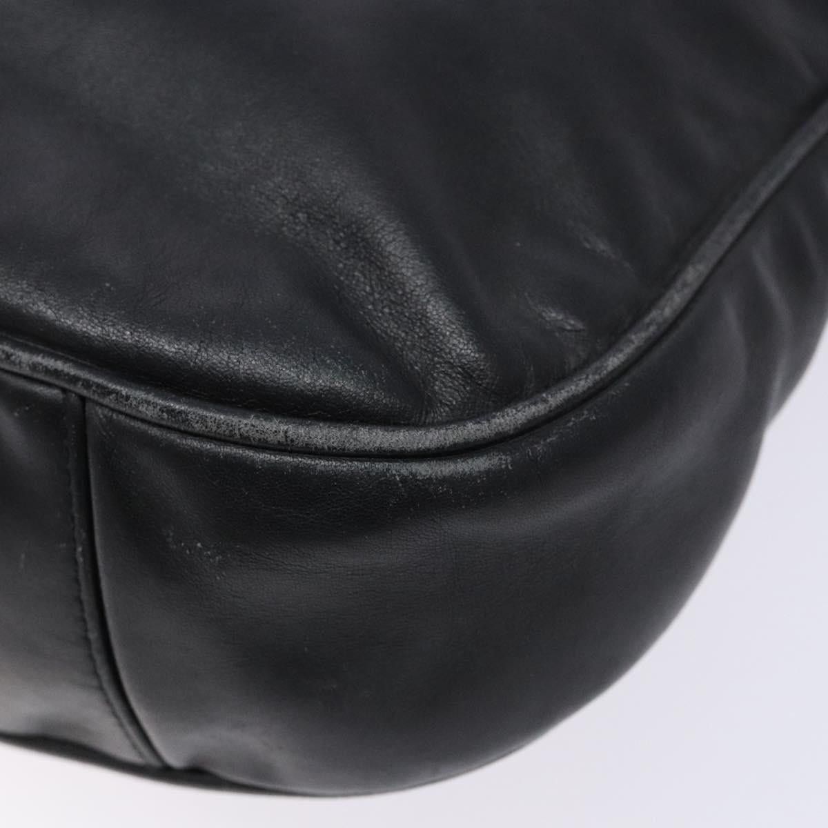 Gucci GUCCI Bamboo Hand Bag Leather Black Gold 001 1781 001 1781 Size ONE SIZE - 12 Thumbnail