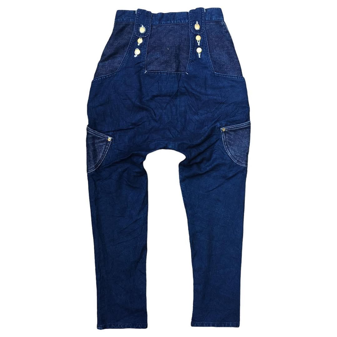 Issey Miyake × mercibeaucoup Issey Miyake Mercibeaucoup Sarouel Indigo Trousers Size US 32 / EU 48 - 7 Thumbnail