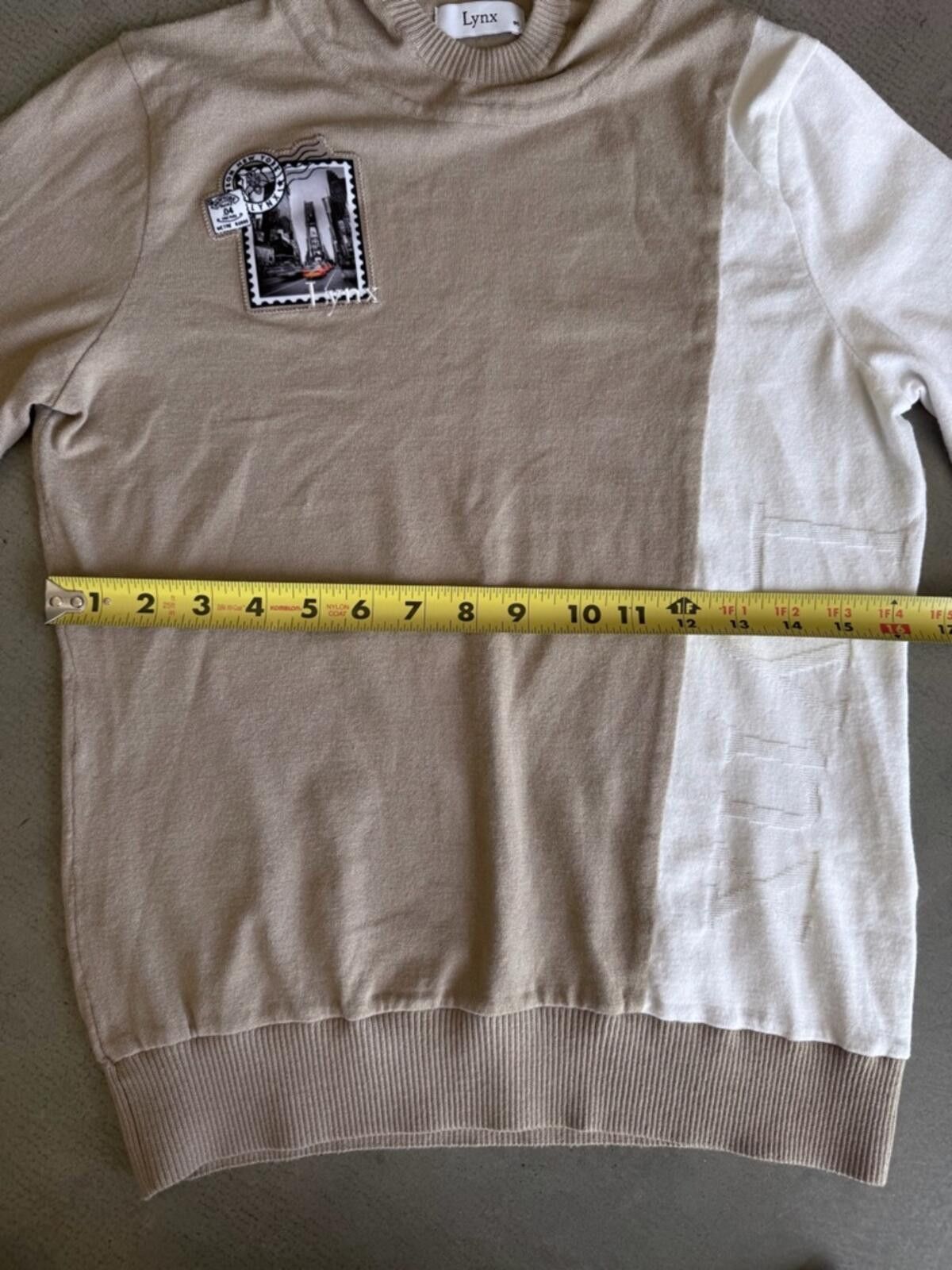 Robyn Lynch Lynx / Hooded Knit Sweater / Beige Tan Size S / US 4 / IT 40 - 4 Thumbnail