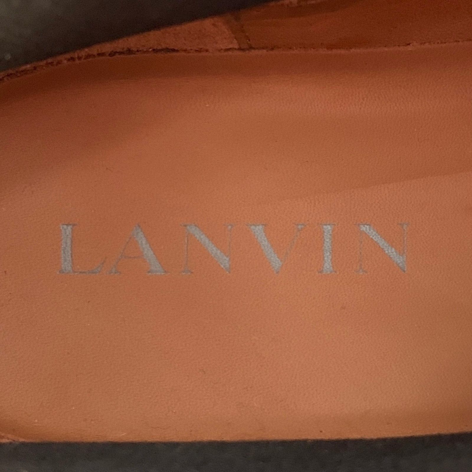 Lanvin LANVIN Size 9 Cognac Brown Leather Pull On Boots Size US 9 / EU 42 - 7 Thumbnail