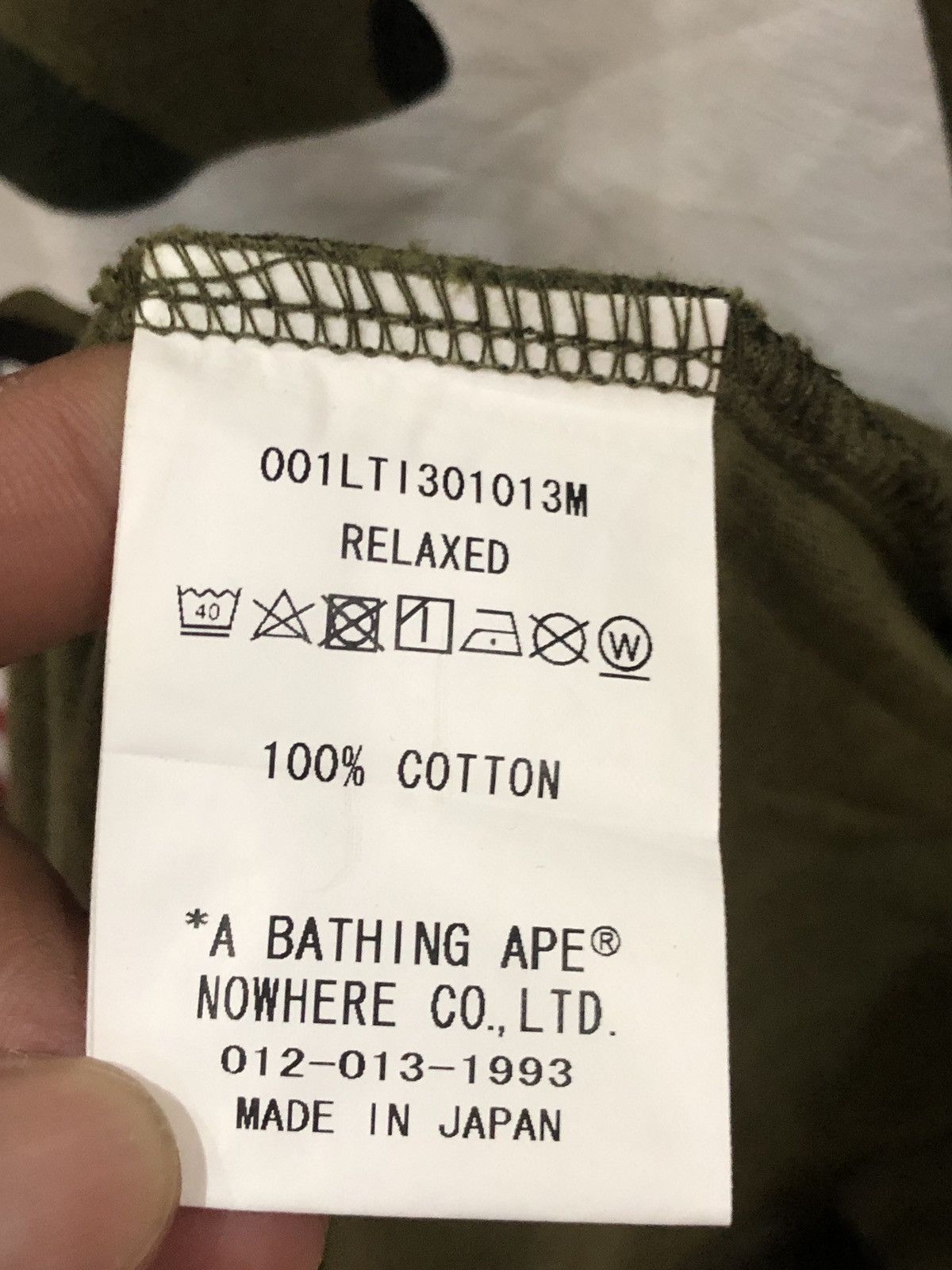 Bape BAPE 1st Camo Relaxed Fit Layered L/S Tee Size US XL / EU 56 / 4 - 7 Thumbnail