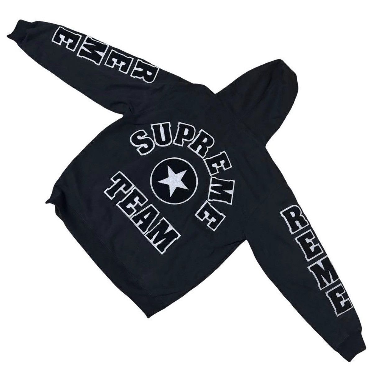 Supreme SUPREME Team Chenille Hooded Sweatshirt XXL Size US XXL / EU 58 / 5 - 3 Thumbnail