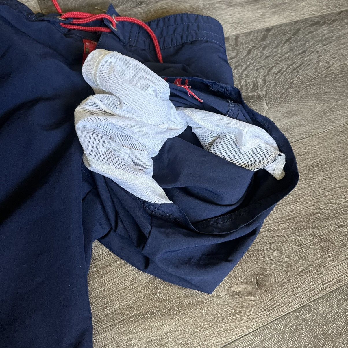Polo Ralph Lauren Vintage Polo Ralph Lauren Big Pony Logo Swim Trunks Shorts Size US 30 / EU 46 - 9 Thumbnail