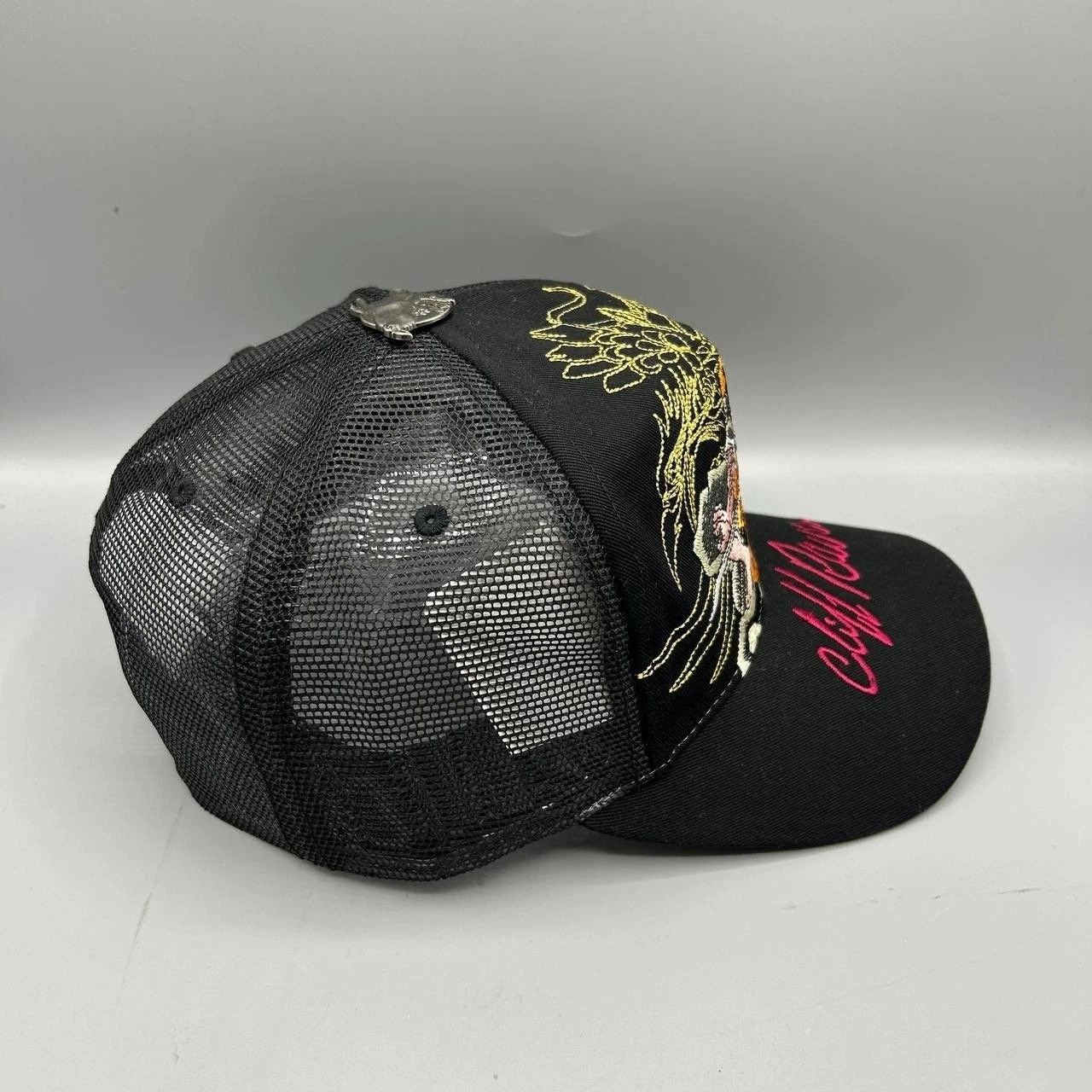Other Vintage Cliff Raven Ed Hardy Japanese tattoo Snap back 90s Size ONE SIZE - 6 Thumbnail