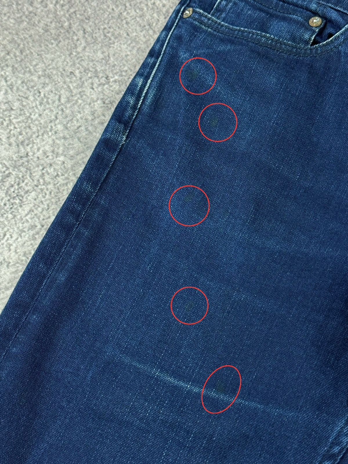 Acne Studios ACNE STUDIOS Roc Manhattan Blue Slim Jeans Size US 32 / EU 48 - 17 Thumbnail