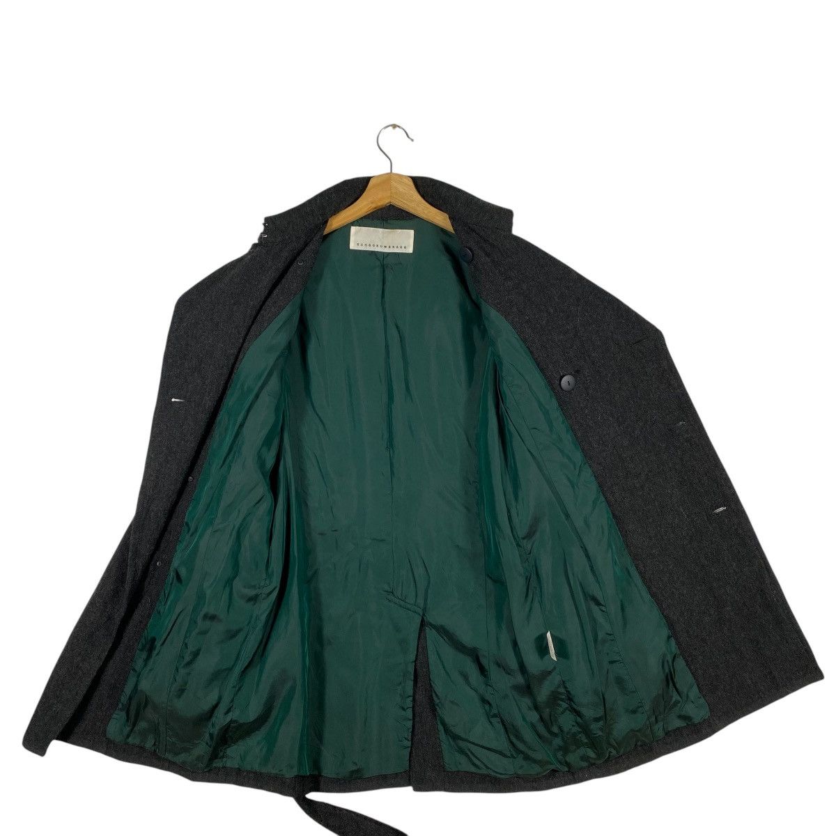 Issey Miyake × Sunao Kuwahara × Tsumori Chisato Vintage Sunao Kuwahara By Issey Miyake Double Breasted Wool Size M / US 6-8 / IT 42-44 - 7 Thumbnail