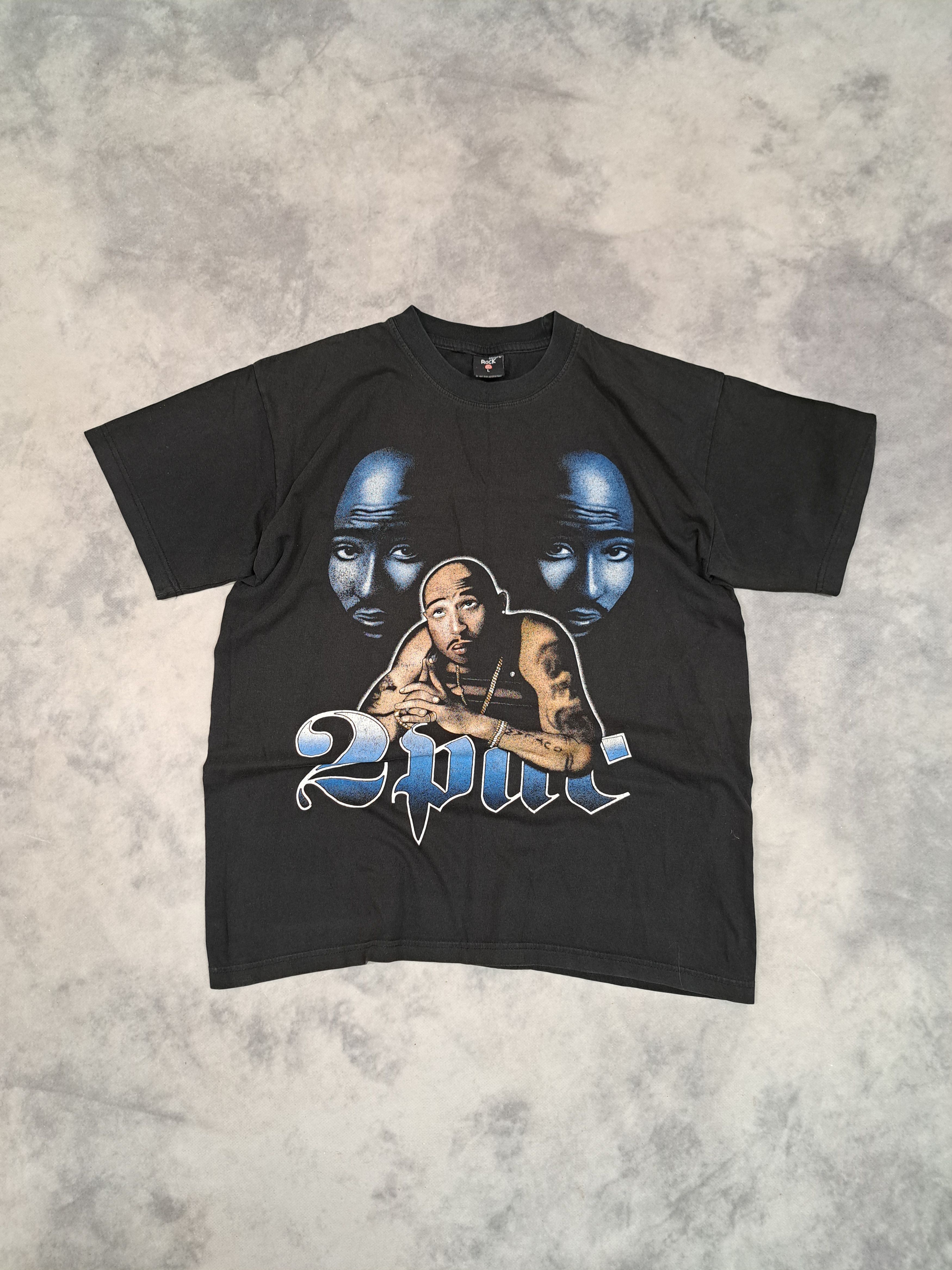 Rap Tees × Vintage Vintage 00s Tupac Rap Tee 2pac Rare Hip Hop 