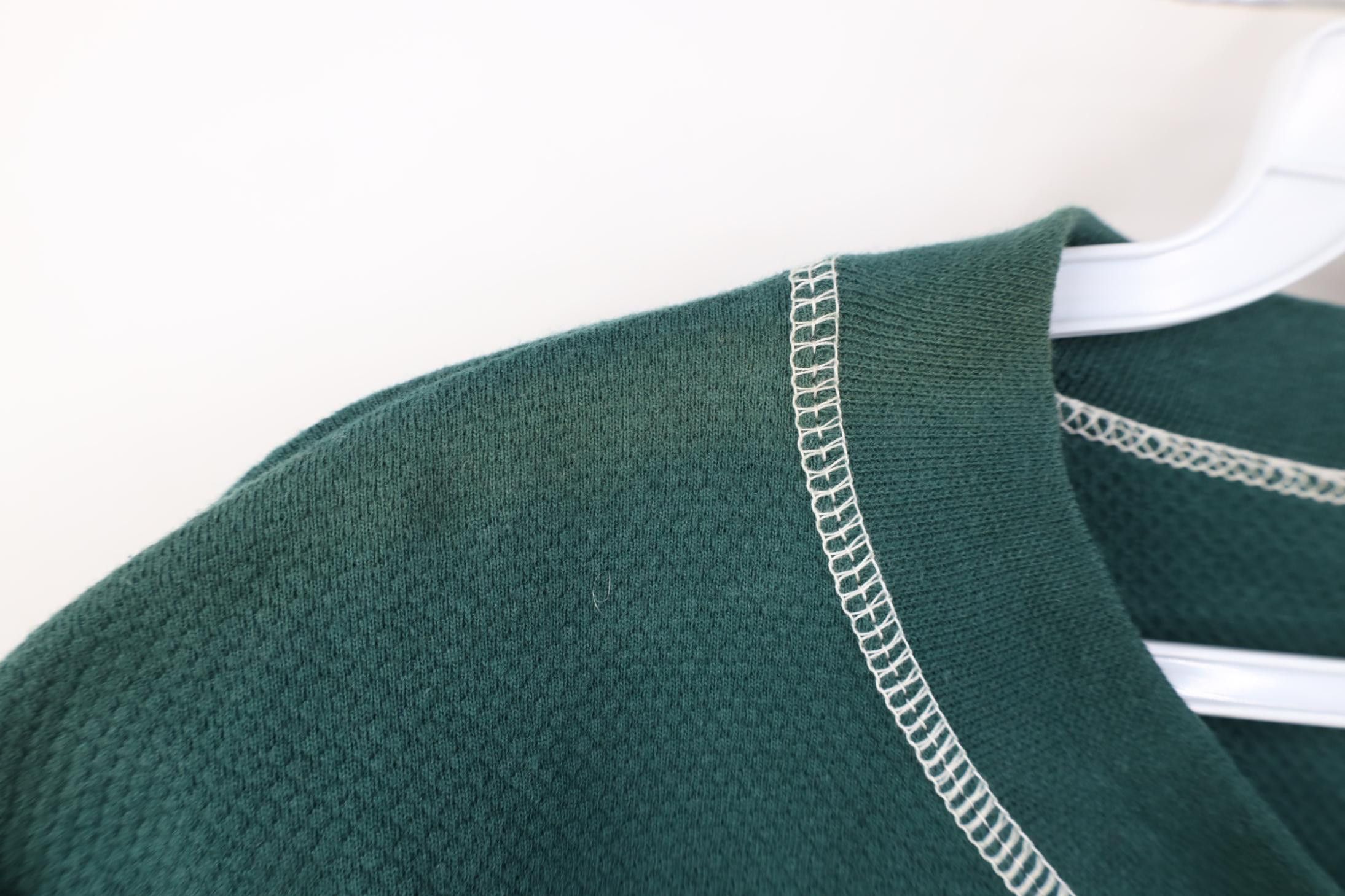 Vintage Deadstock Vintage 90s Streetwear Knit Long Sleeve T-Shirt Size US XXL / EU 58 / 5 - 10 Thumbnail