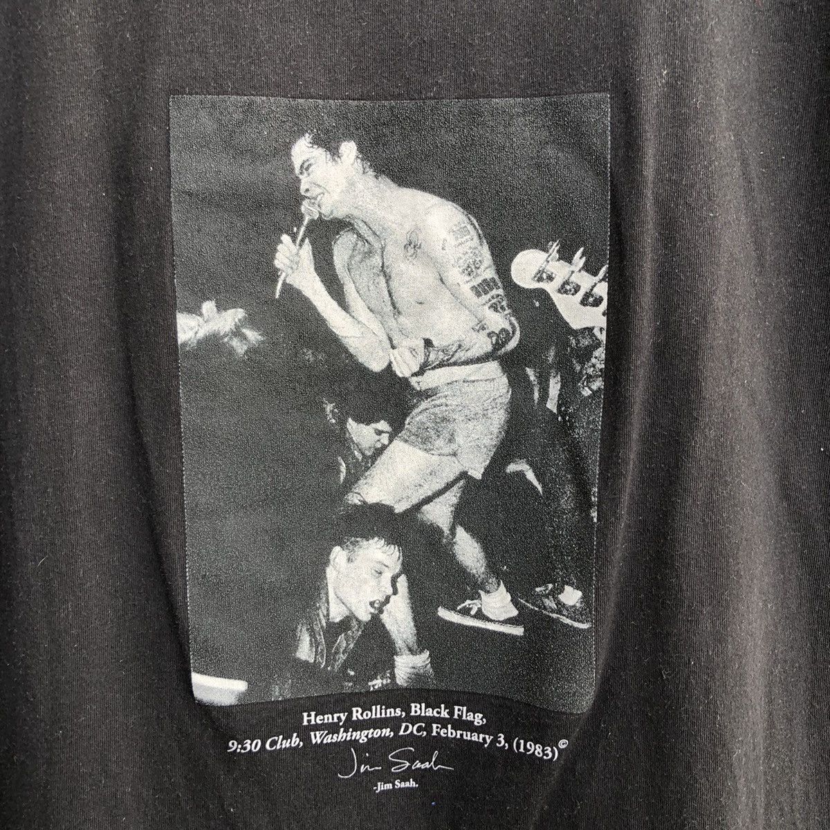 Band Tees 🔥Rare🔥 Henry Rollins Black Flang American Band Tshirt Size US M / EU 48-50 / 2 - 3 Thumbnail