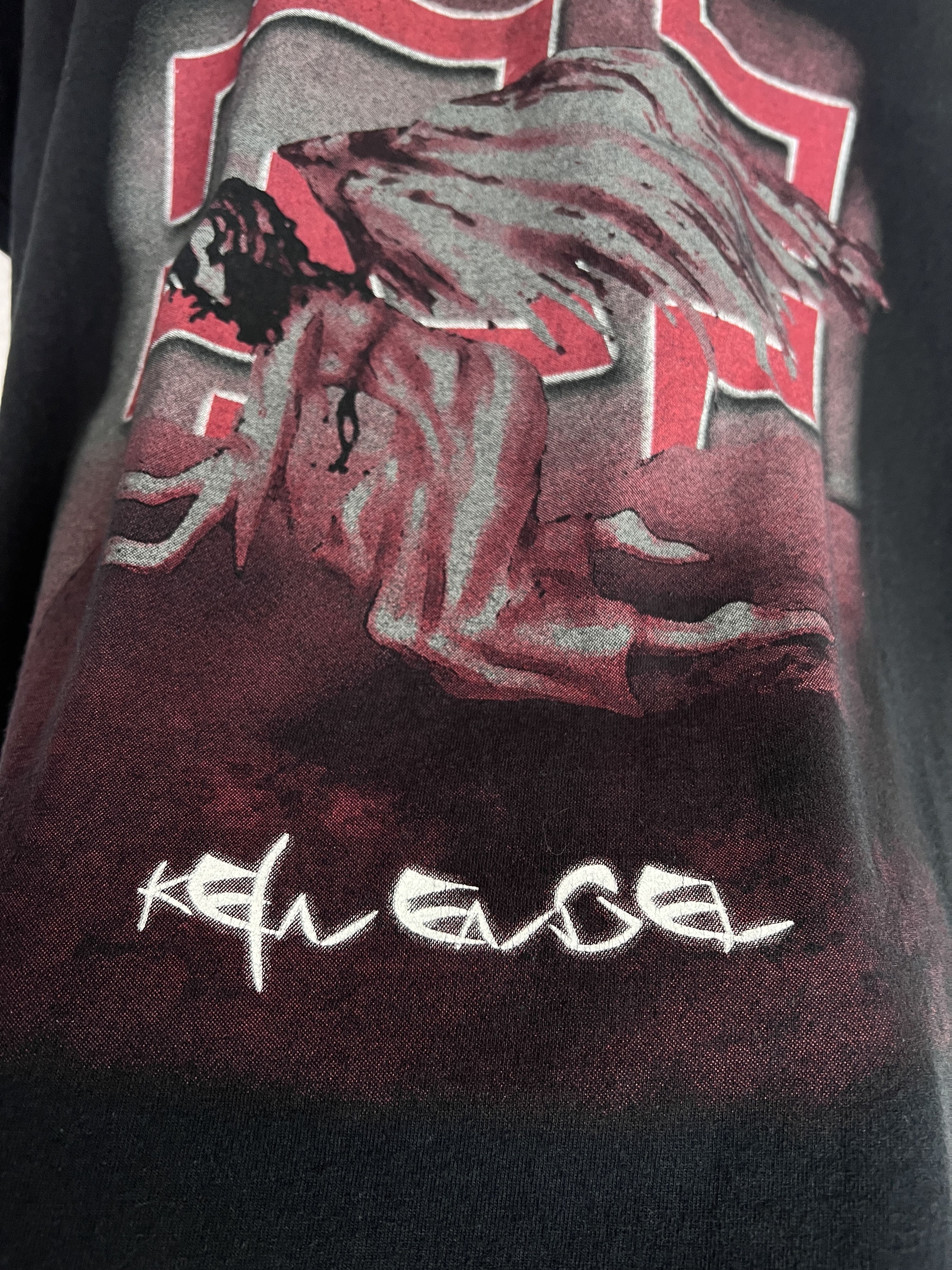 Fruit Of The Loom Rare! Rammstein 2007 Kein Engel t shirt promo album tee tour Size US L / EU 52-54 / 3 - 8 Thumbnail