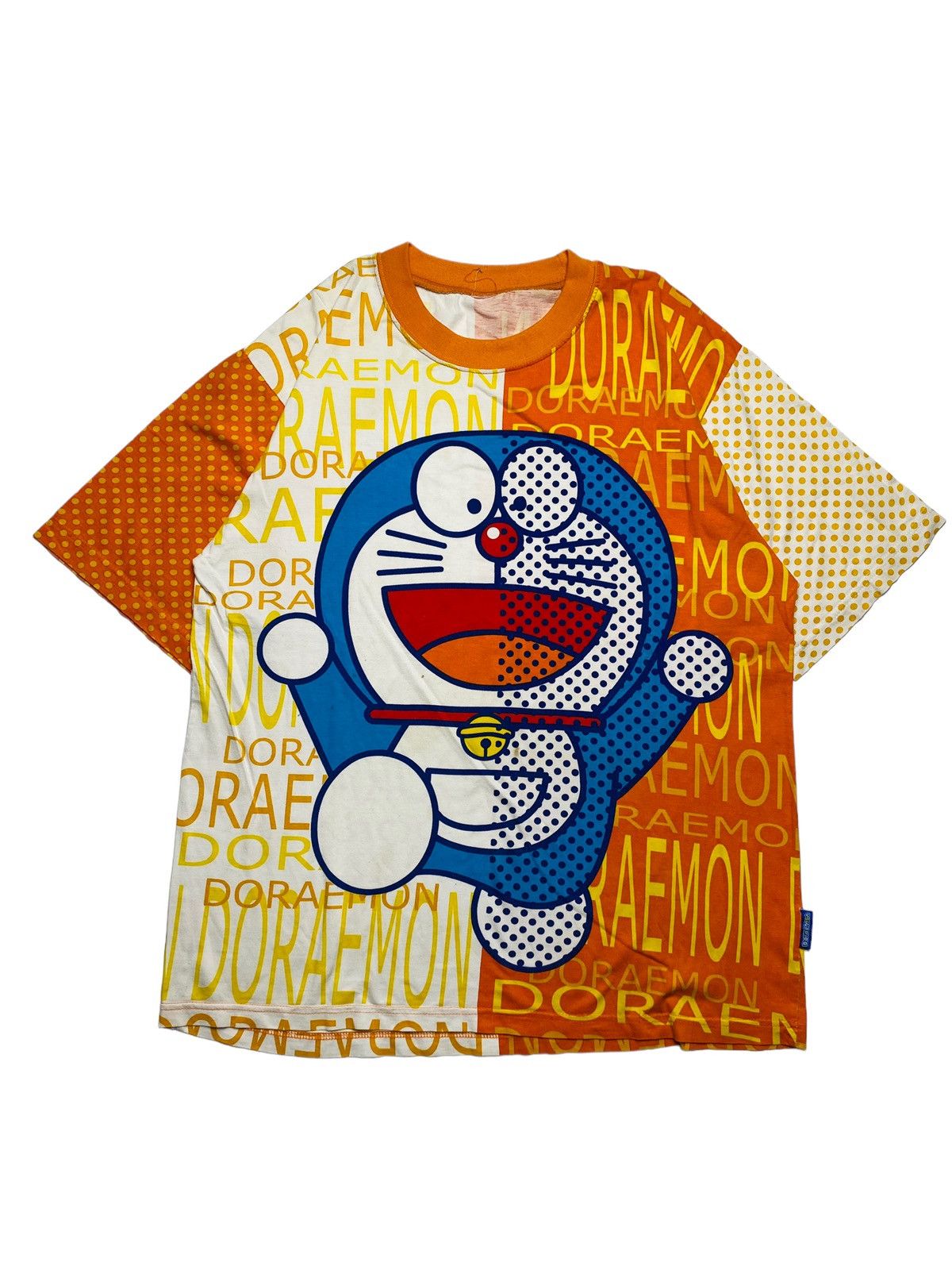 Japanese Brand 2003 Fujioko Doraermon - All Over Printed T-Shirt Size US L / EU 52-54 / 3 - 1 Thumbnail