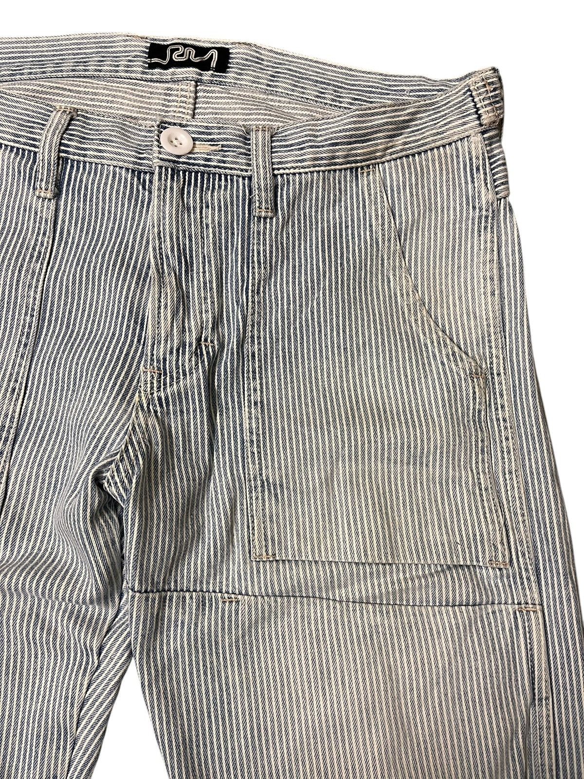 Japanese Brand Japanese Brand RNA StripeTrousers Size US 33 - 6 Thumbnail