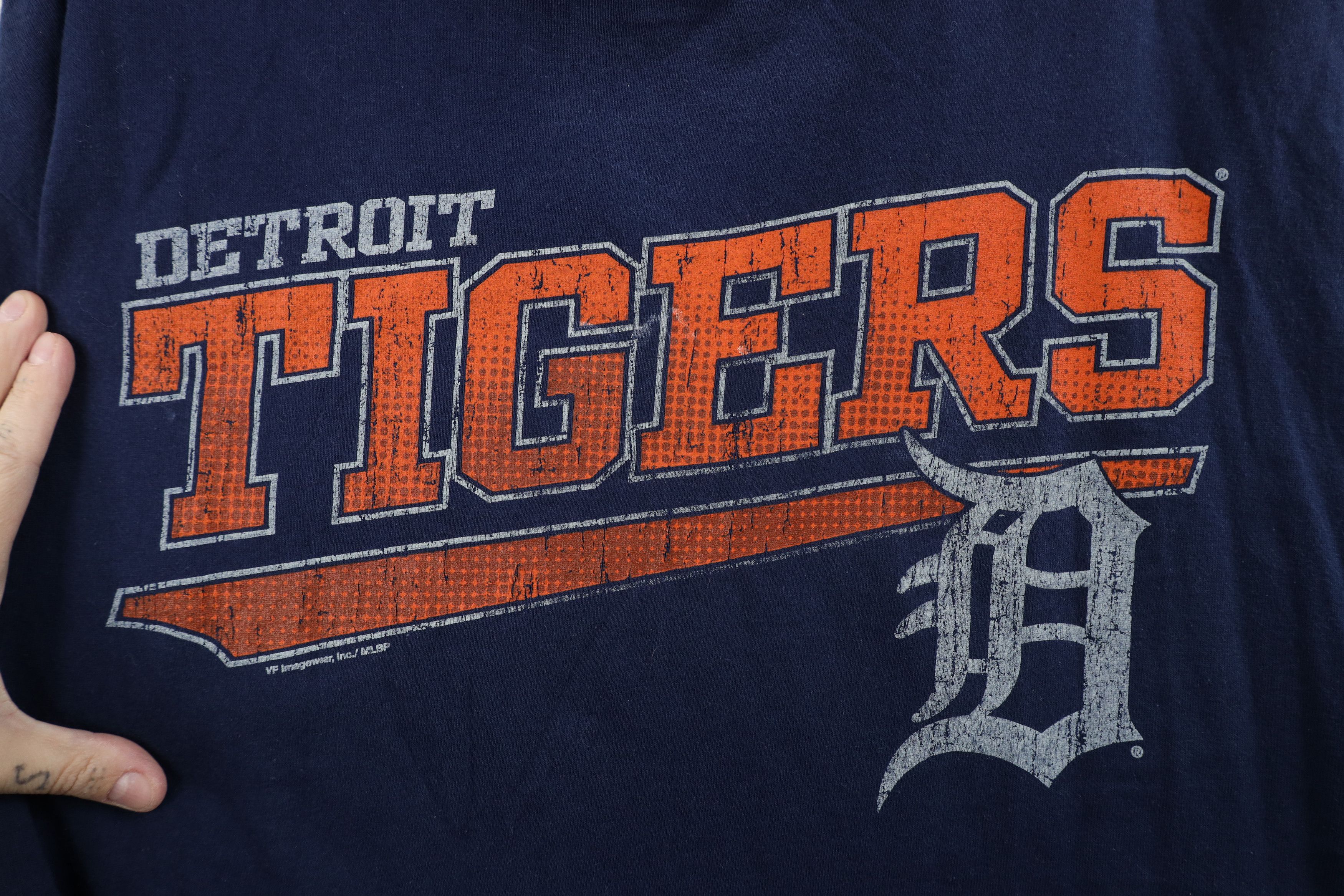 Vintage Vintage Y2K Detroit Tigers Baseball Short Sleeve T-Shirt Size US XXL / EU 58 / 5 - 4 Thumbnail