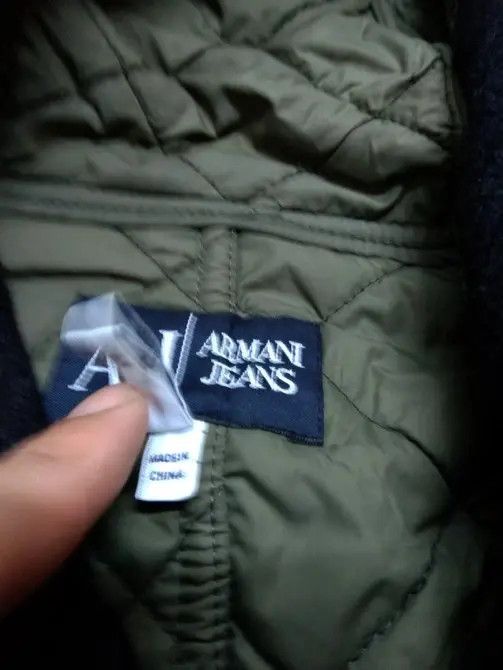Armani Exchange Armani Wool Jacket Size US M / EU 48-50 / 2 - 5 Thumbnail