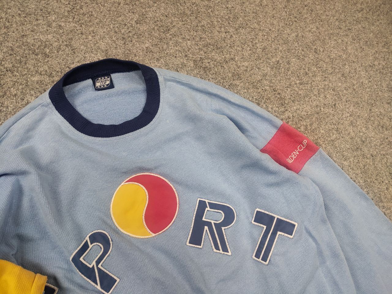Vintage Vintage 80's Golden Cup ping pong Logo Sport Sweatshirt Size US M / EU 48-50 / 2 - 4 Thumbnail
