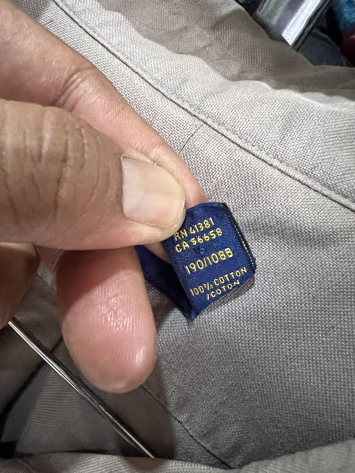 Polo Ralph Lauren 🔥Vintage Polo Ralph Lauren Long Sleeves Shirt Size US XXL / EU 58 / 5 - 15 Thumbnail
