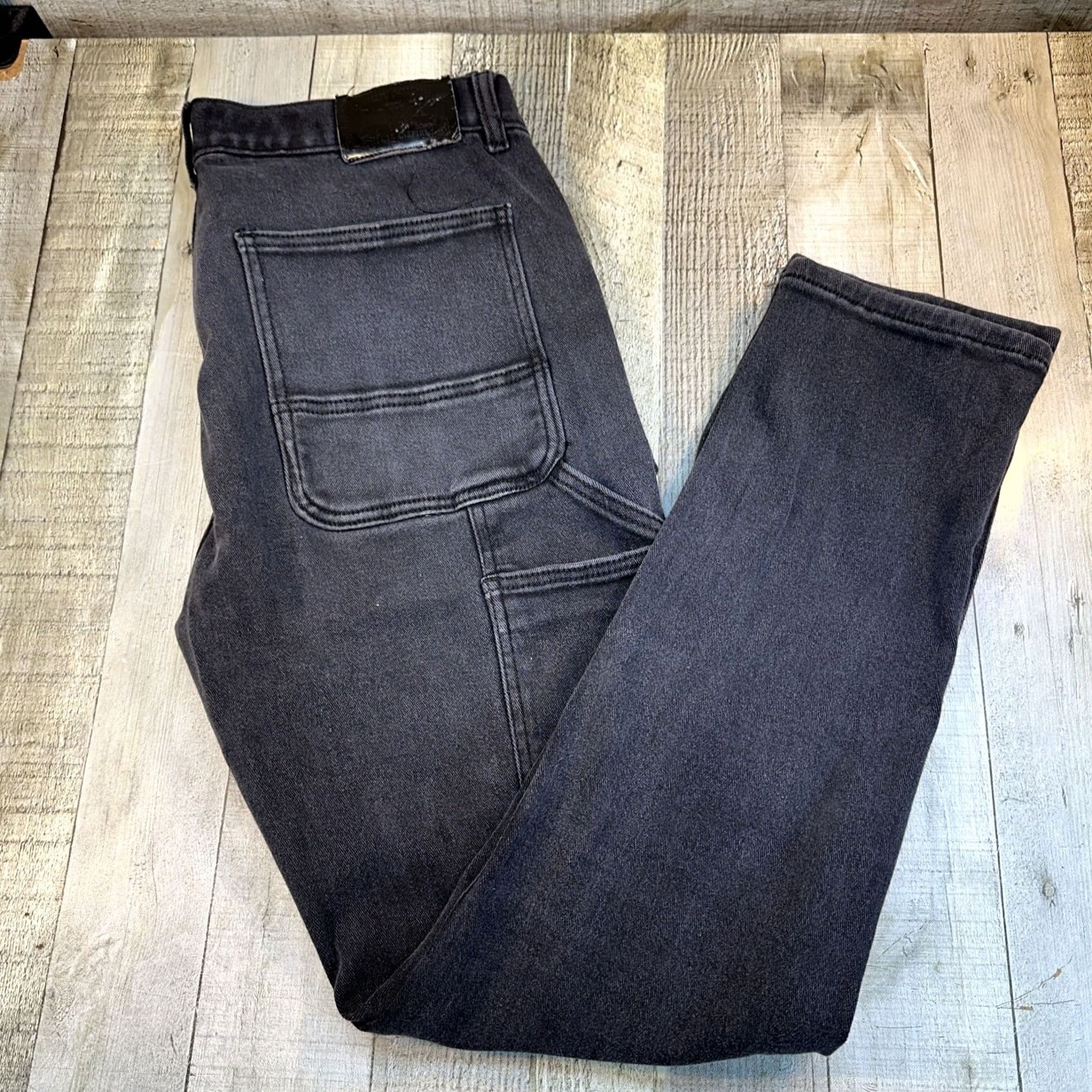 Vintage Men’s Jeans Raw X Black Skinny 36x30 Mens Regular 36 Black Skinny Jeans Raw X Size US 36 / EU 52 - 2 Thumbnail