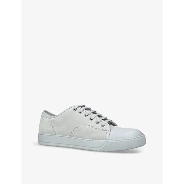 Lanvin oc11z0426 Leather Sneakers in Grey Size US 7 / EU 40 - 2 Thumbnail
