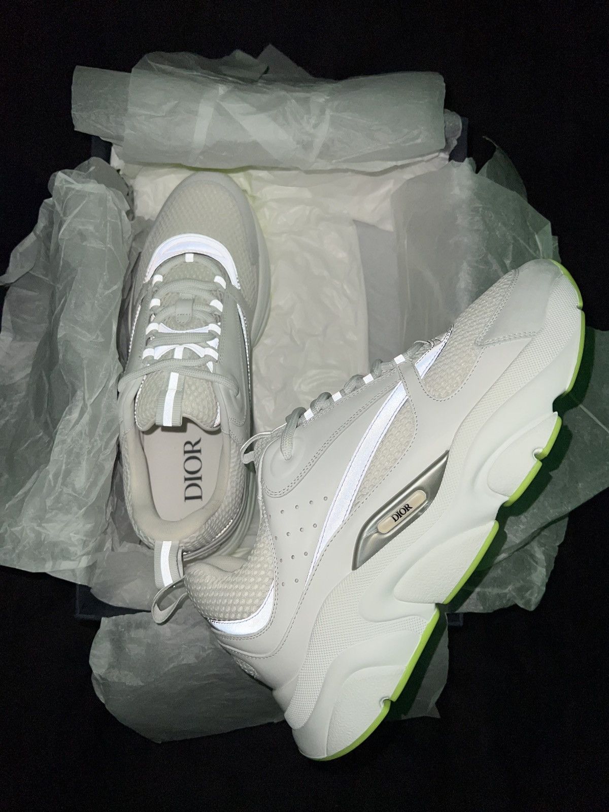 Dior Christian Dior B22 “Lime Bottom” Size US 11 / EU 44 - 6 Thumbnail