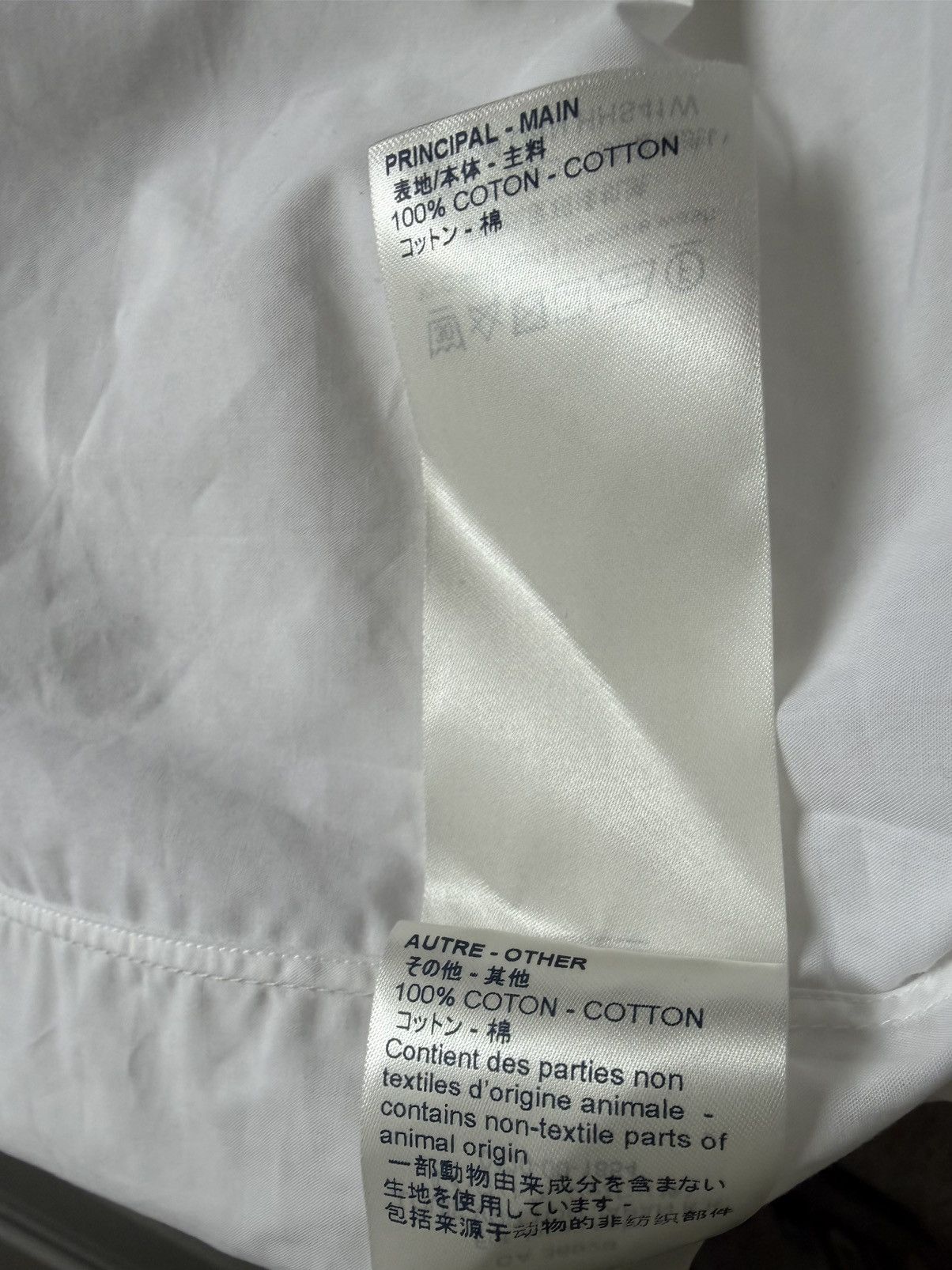 Louis Vuitton Louis Vuitton/Virgil Abloh shirt Size US XL / EU 56 / 4 - 8 Thumbnail