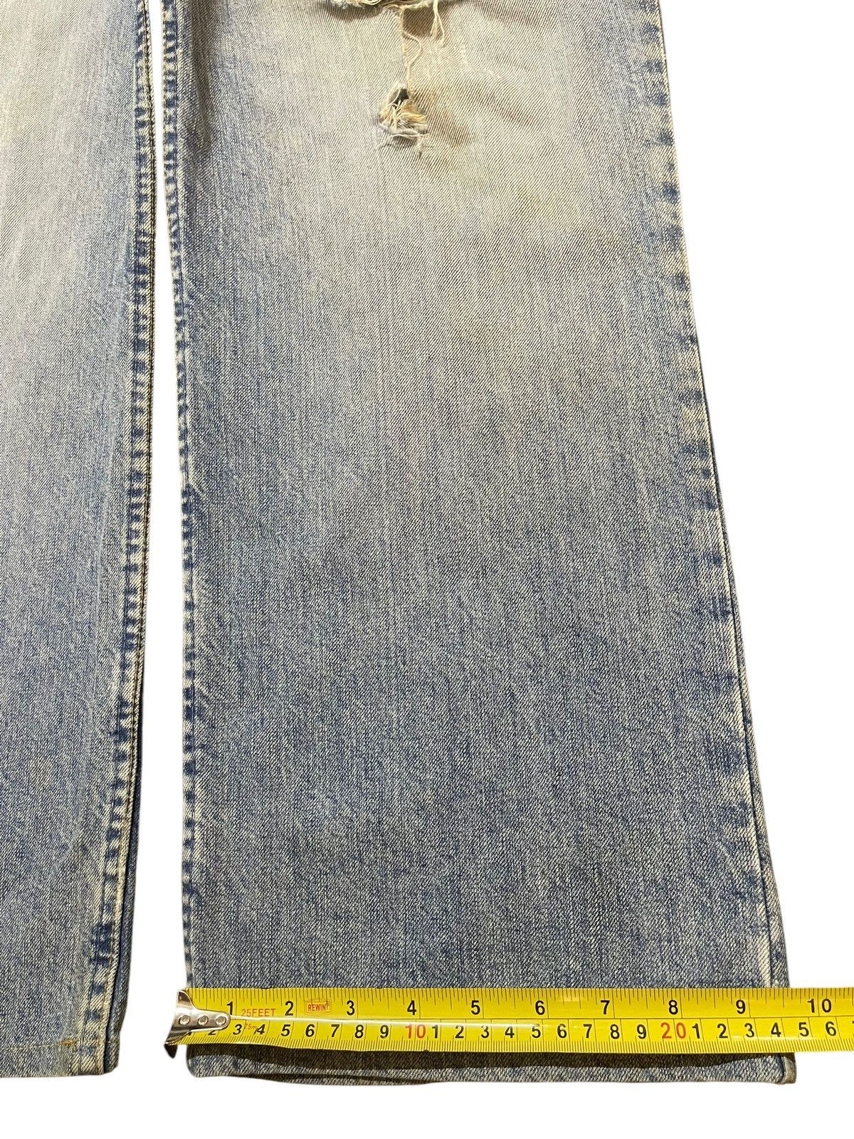 Armani Exchange Vintage Armani Exchange Faded Wash Distress Baggy Jeans Size US 36 / EU 52 - 17 Thumbnail