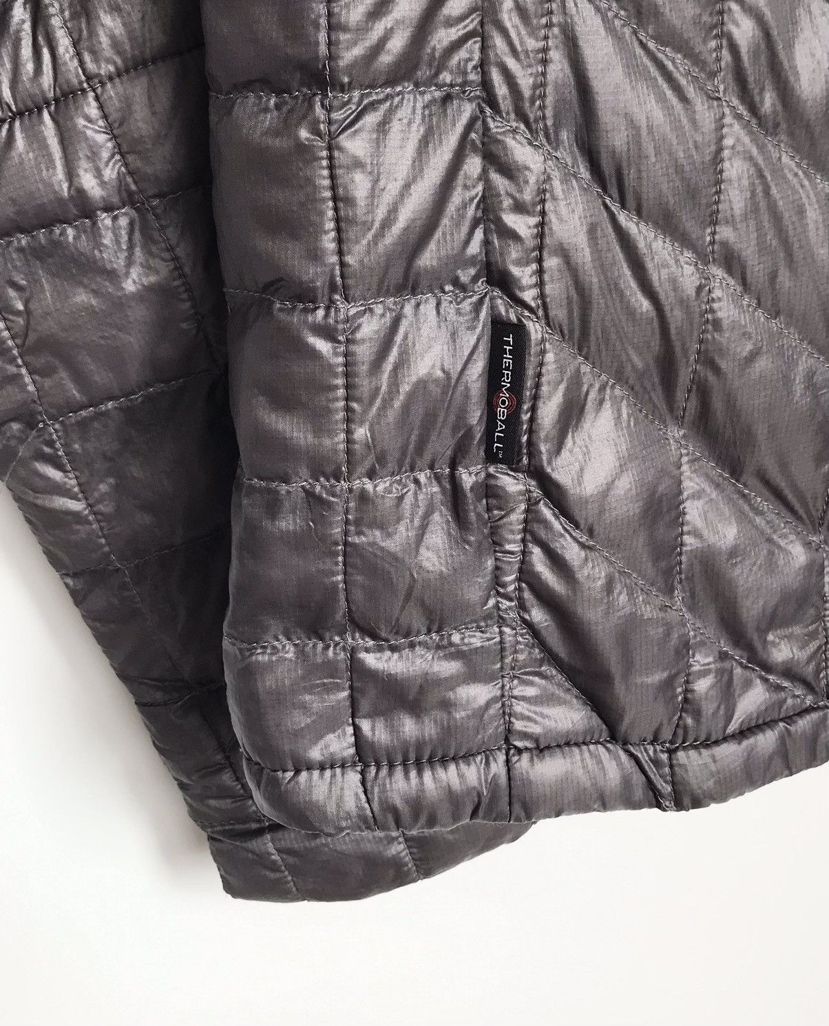 The North Face The North Face Thermoball Eco Puffer Jacket Womens Sz S Gray Size S / US 4 / IT 40 - 5 Thumbnail