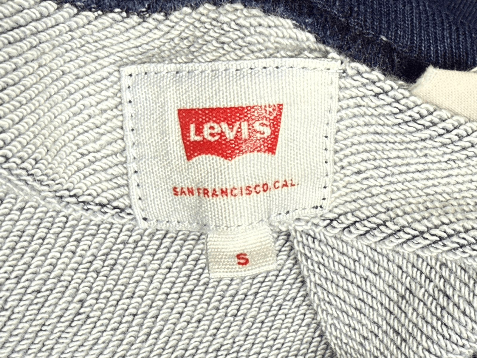 Levi's Levi's indigo sweatshirt S Size US S / EU 44-46 / 1 - 5 Thumbnail