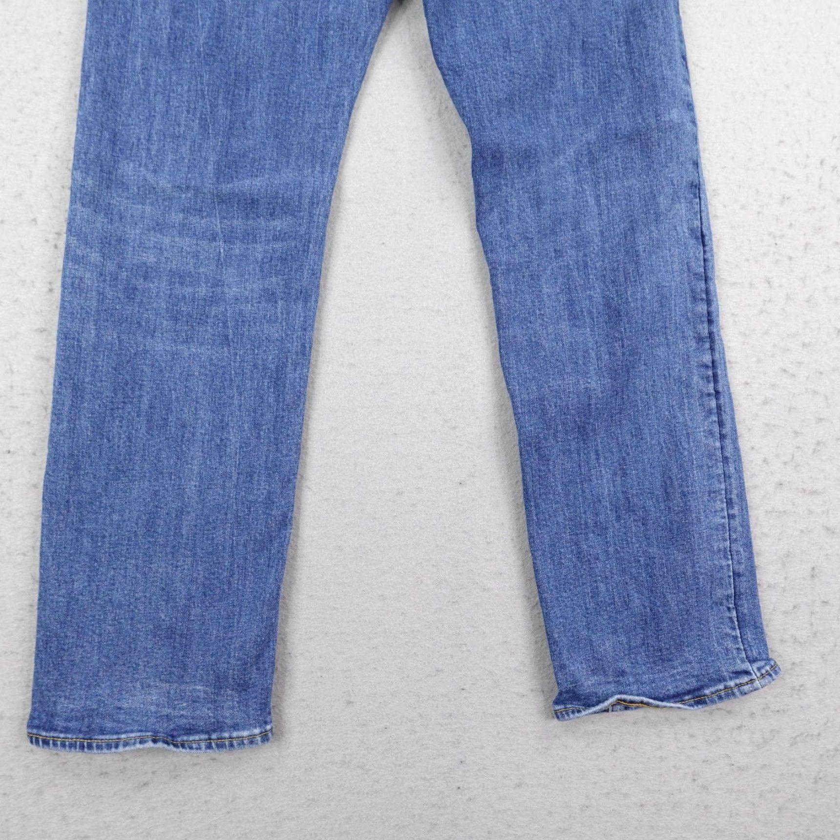 Vintage G-Star RAW Jeans 30x30 Blue Denim 3301 Straight Button Fly 5-Pocket Mens Slim/Faded Flex Size US 30 / EU 46 - 6 Thumbnail