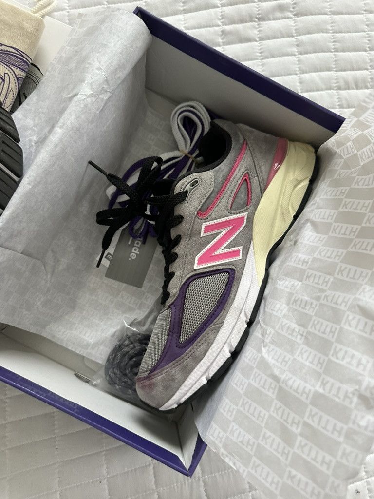 Kith × New Balance NEW BALANCE 990 V4 KITH UNITED ARROWS＆SONS Size US 11.5 / EU 44-45 - 10 Thumbnail