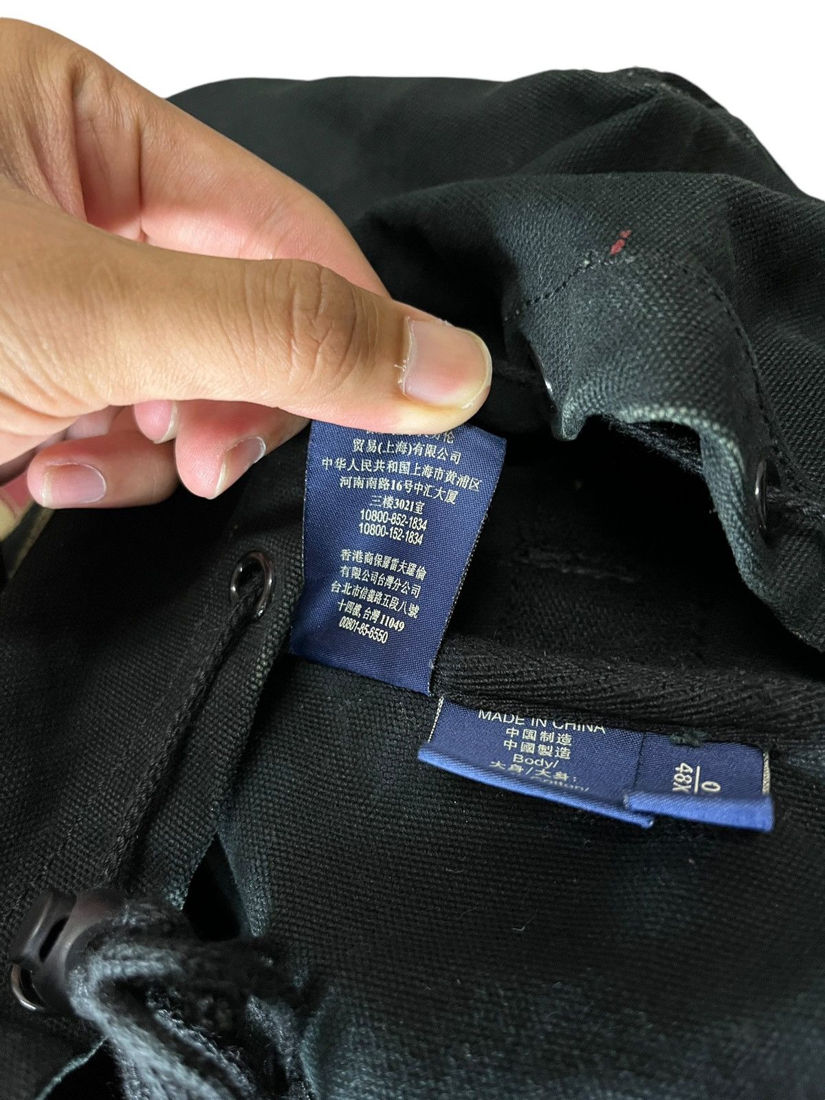 Polo Ralph Lauren × RRL Ralph Lauren GRAIL🔥 90s Polo Ralph Lauren Canvas Rucksack Backpack Size ONE SIZE - 10 Thumbnail