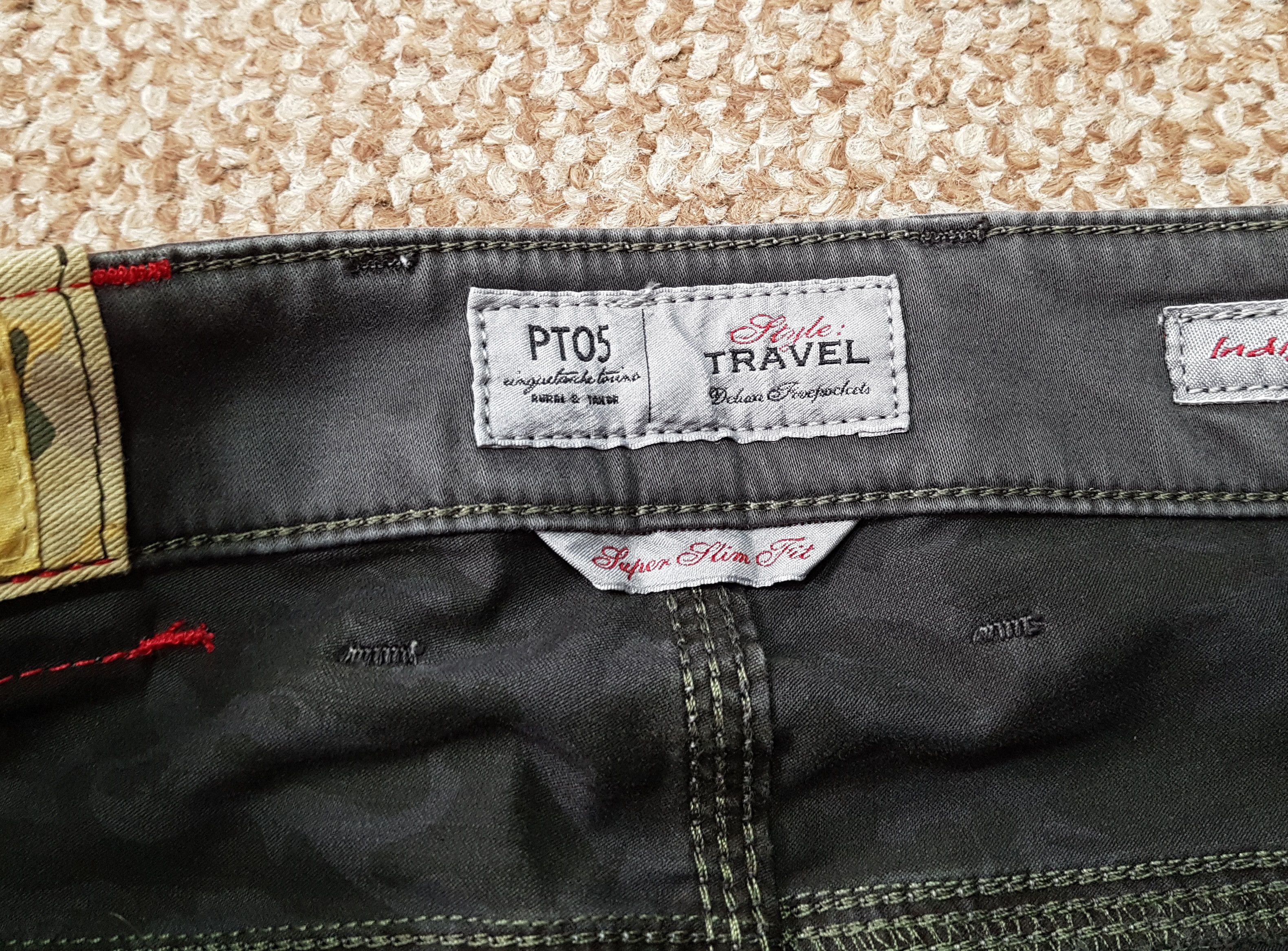 PT Torino PT05 PT Torino Chino Pants Super Slim Fit Made in Italy W28 Size US 28 / EU 44 - 9 Thumbnail