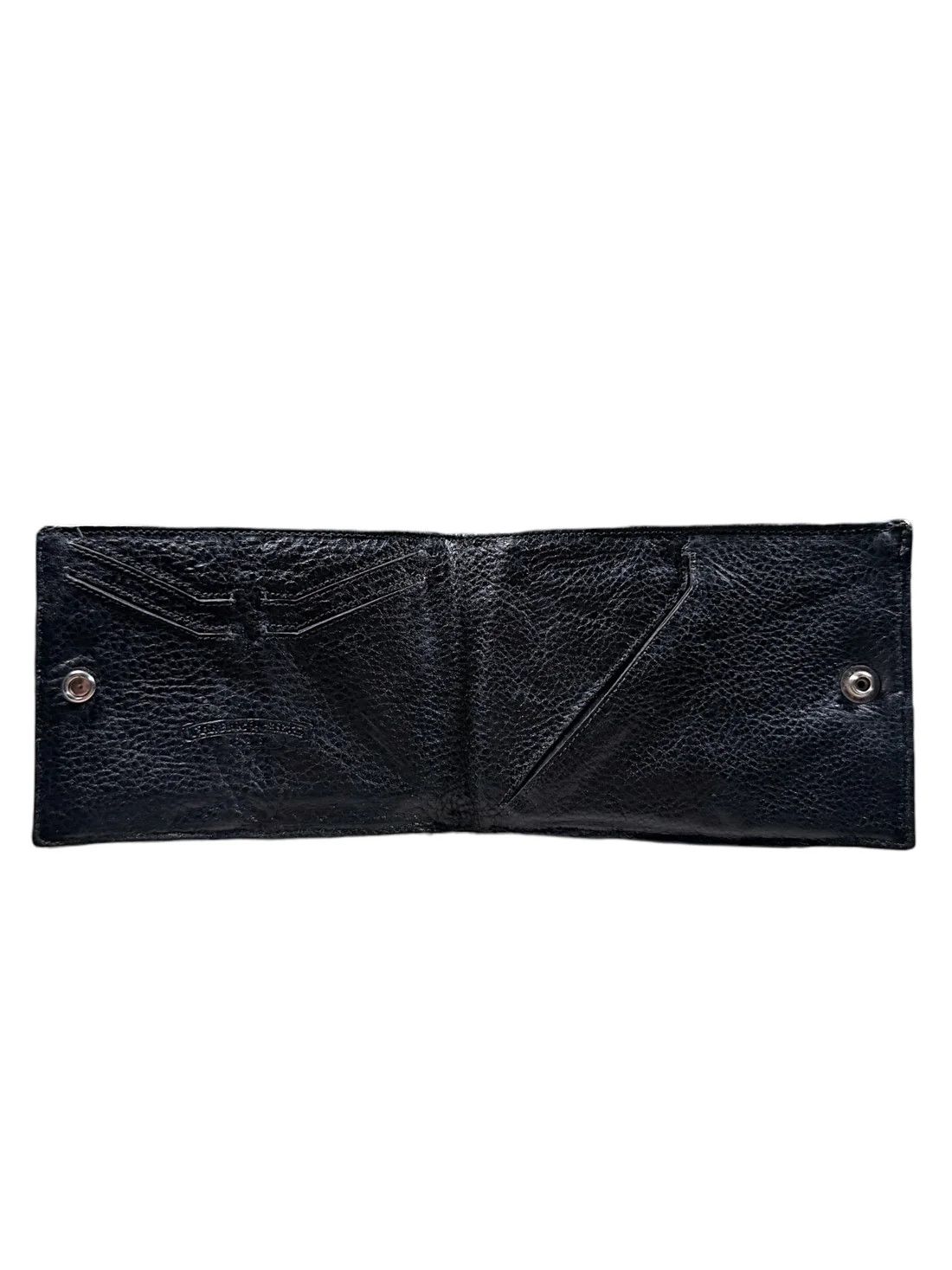 Chrome Hearts Cemetery Cross Patch Snap Bi-Fold Wallet Size ONE SIZE - 5 Thumbnail