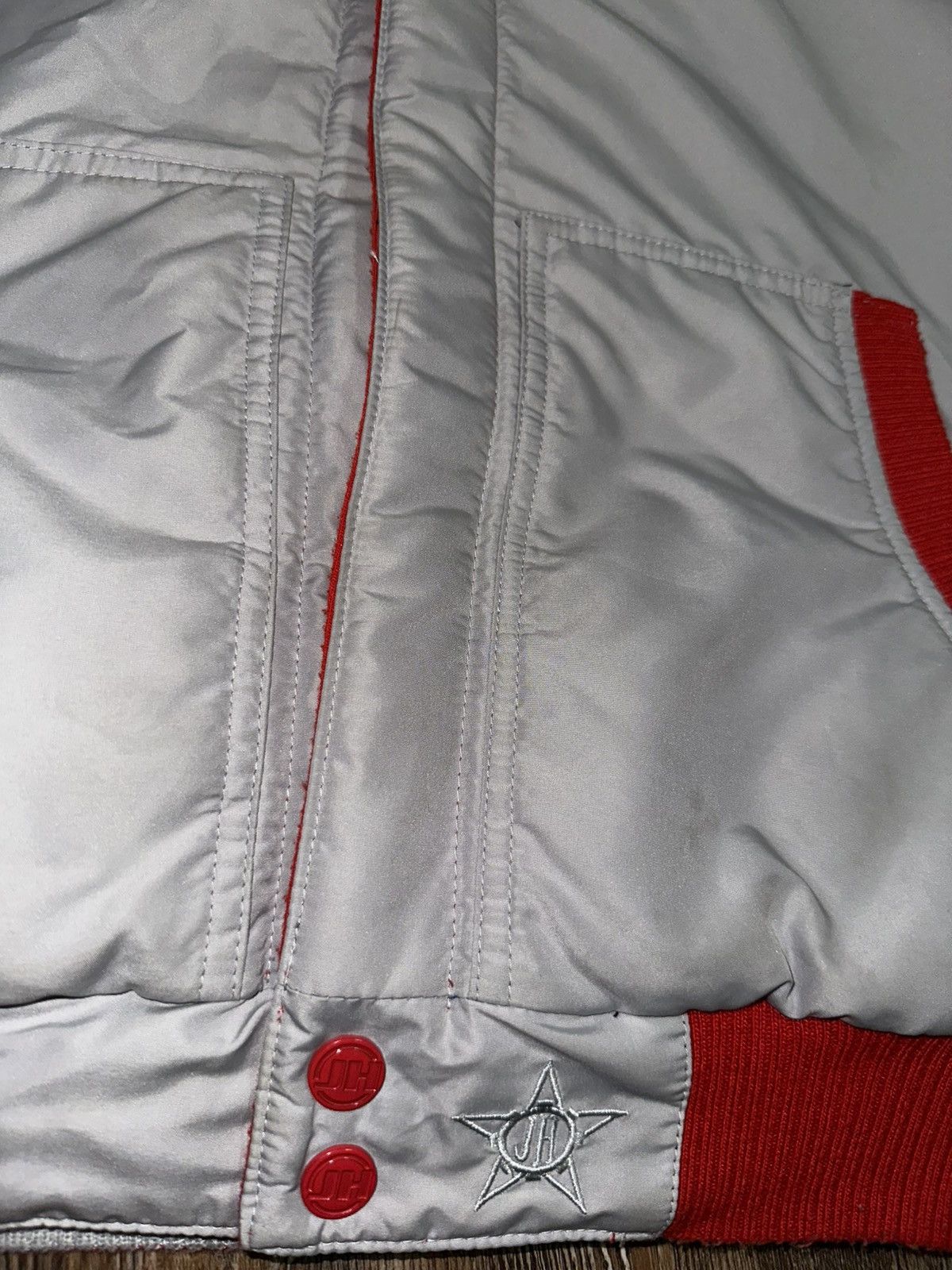 JH Design Vintage Houston Rockets NBA JH Design reversible jacket Size US L / EU 52-54 / 3 - 8 Thumbnail