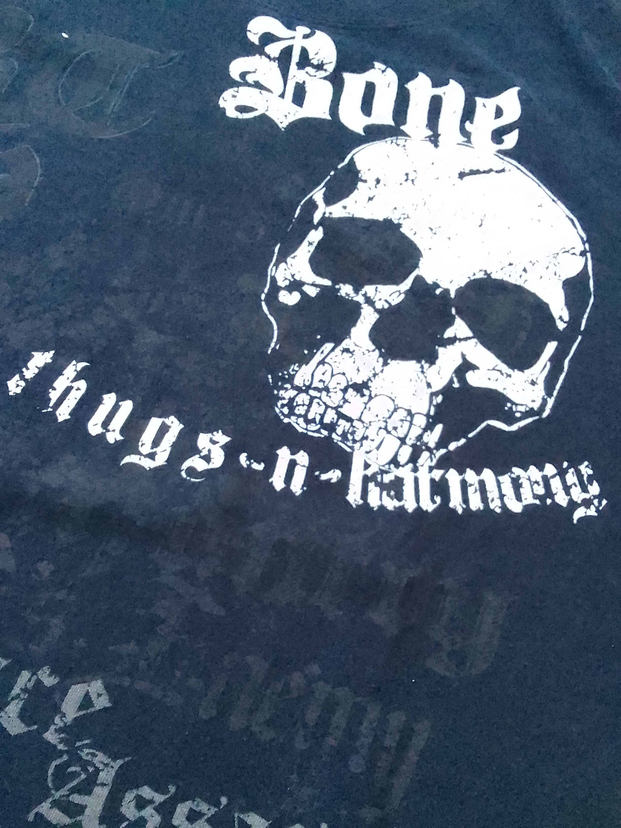 Rap Tees × Vintage Bone Thugs n Harmony Vintage Rap Skull Tshirt Size US XL / EU 56 / 4 - 4 Thumbnail